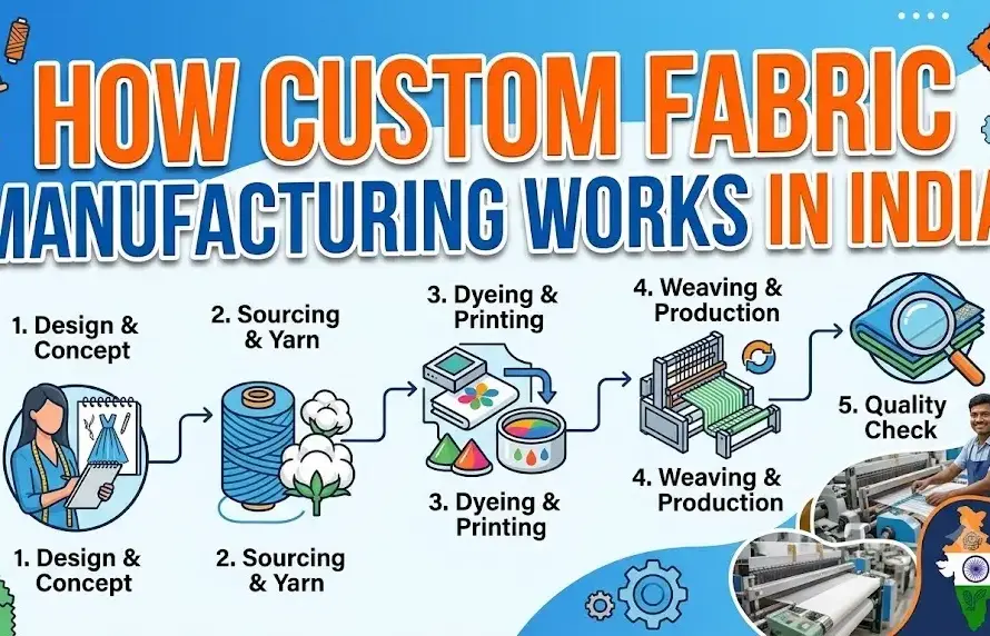 How Custom Fabric Manufacturing Works in India