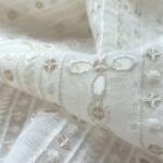 Buy Schiffli embroidery fabric for apparel creation