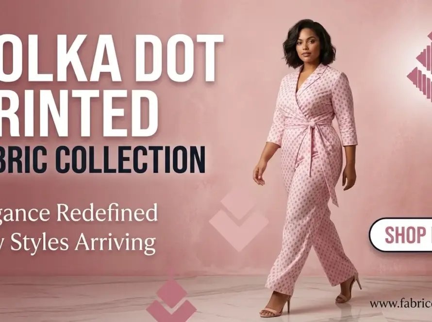 Polka Dot Printed Material with Custom Design A Textile Sourcing Guide for Fashion Buyers