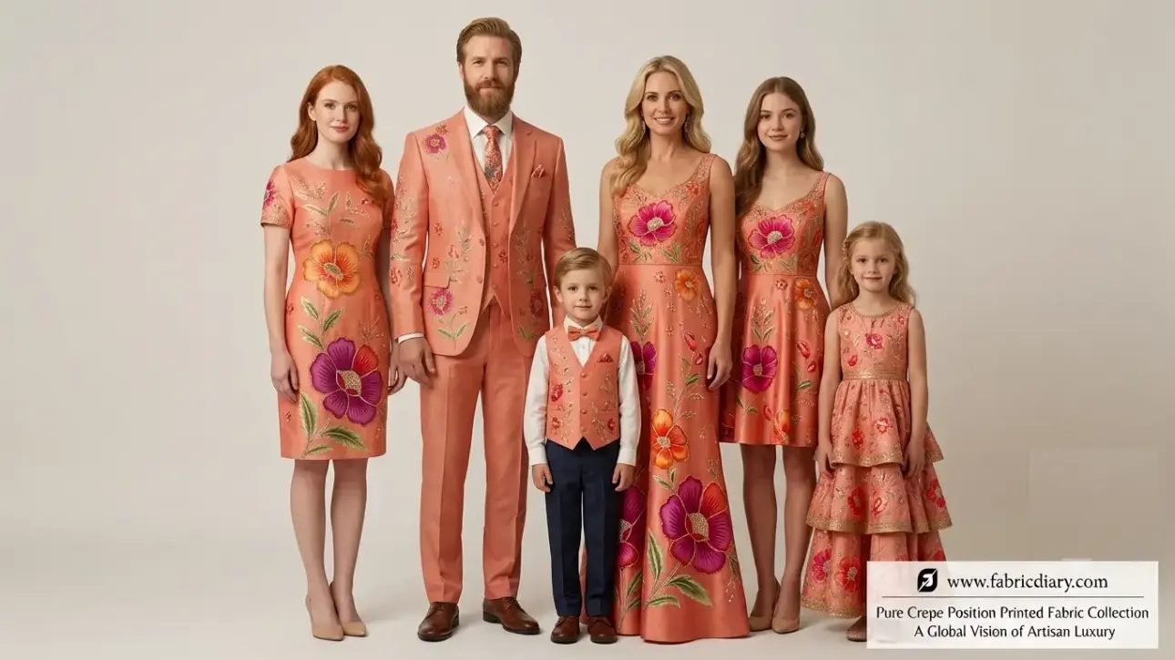 The Print That Plans the Outfit: Crepe Fabric Explained
