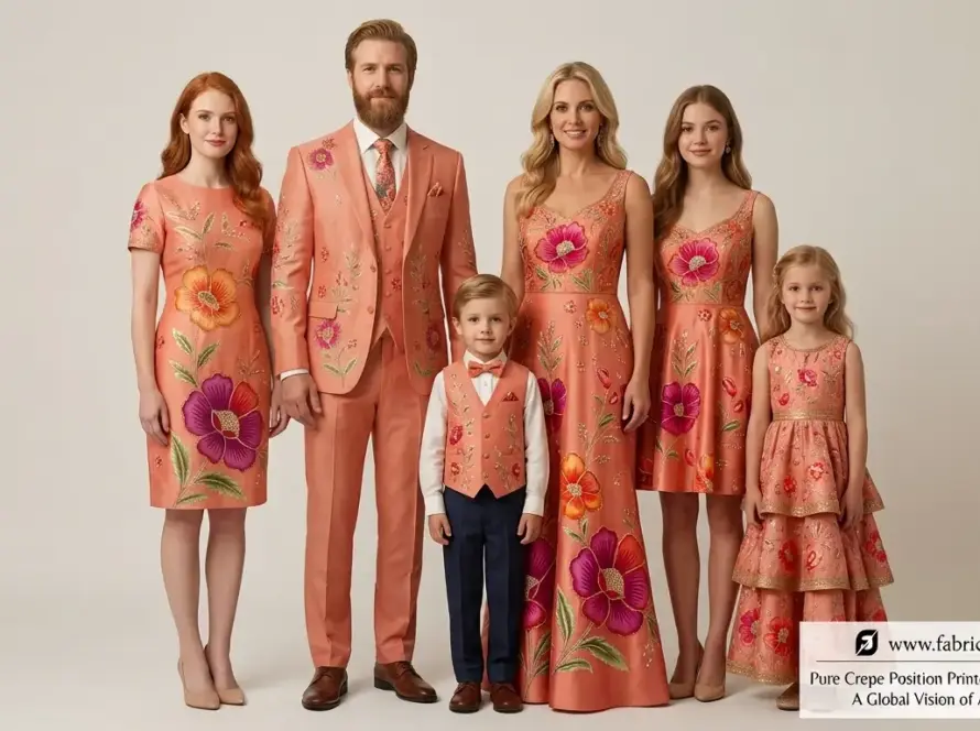 The Print That Plans the Outfit: Crepe Fabric Explained