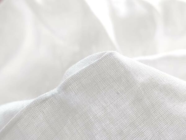 Pure White Cotton Fabric - Organic Cotton - Natural Cotton