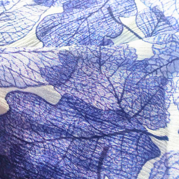Purple Printed fabric
