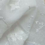 Viscose Thread work Water Sequins Embroidery fabric