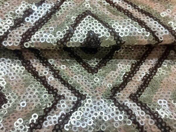 sequin embroidery fabric online india