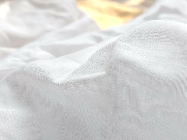 white cotton fabric for kurti