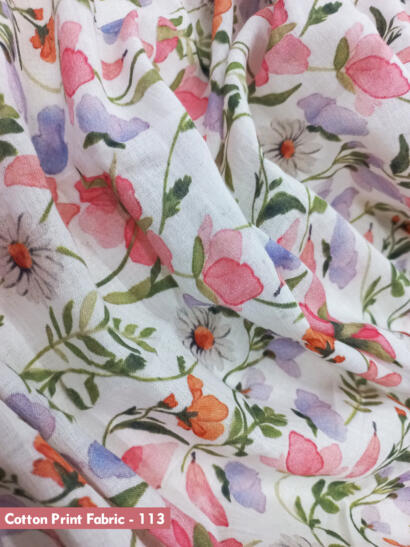 Buy Digital Cotton Print fabric for your precious Garment Design @ 150 INR