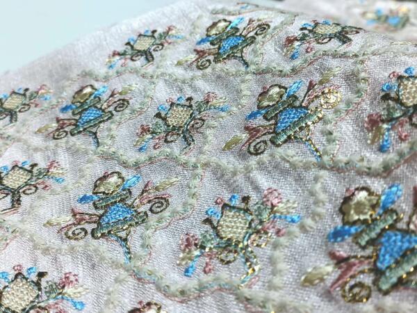 Buy off white readymade sherwani embroidered fabric india