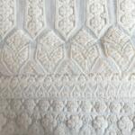 Designer Daman Embroidered fabric