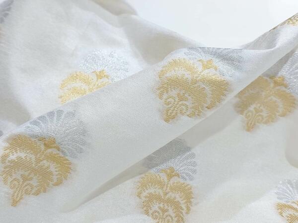 Dola Silk Jacquard Fabric