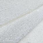 Dyeable embroidered fabric