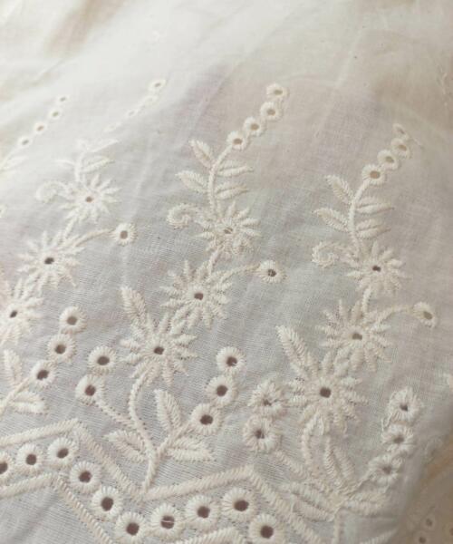 Buy Daman Schiffli Embroidery fabric @ 120 INR /MTR
