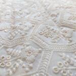 Thread work Embroidery fabric