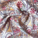 Buy Poly Pashmina Printed fabric