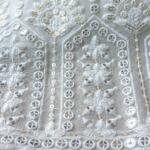 Daman Mirror Work Sequence Embroidery Fabrics from Madhav Fashion