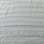 Dyeable Mirror Work Designer fabric