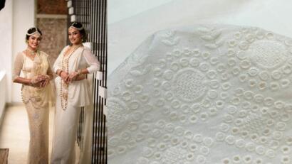 How to Create Premium Women's Outfits with Madhav Fashion Designer Schiffli Fabric