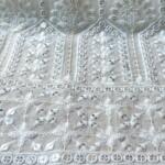 Madhav Fashion's Daman Mirror Work Sequence Embroidery Fabrics