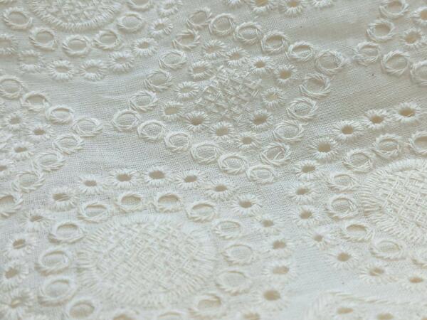 Premium Schiffli Embroidered work fabric