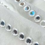 Shop Now madhav fashion Mirror work fabric