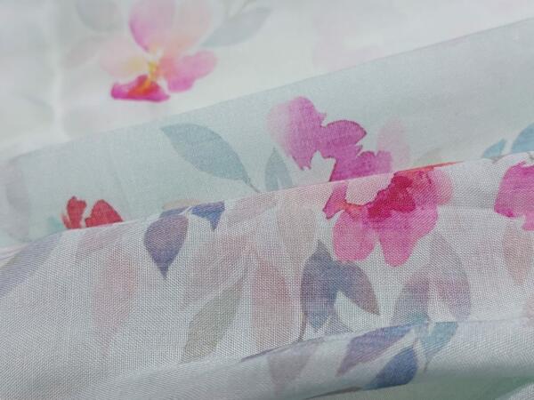 Viscose Musline Printed fabric