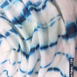 Shibori cotton print fabric