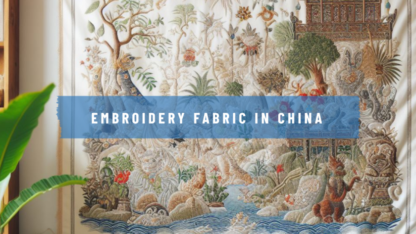 Embroidery fabric in China States