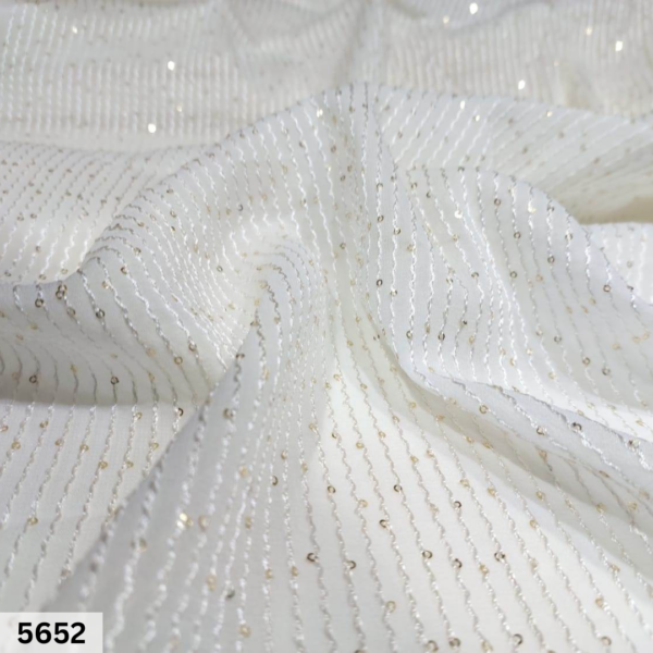 Georgette lining Embroidery fabric