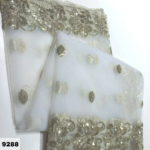 Embroidered Net Dupatta