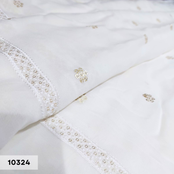 Embroidered madhav fashion Dupatta fabric