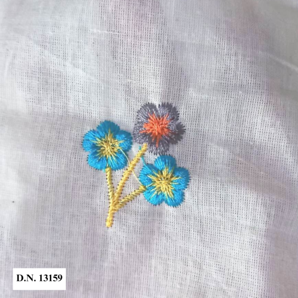 Floral Pure cotton Embroidery fabric