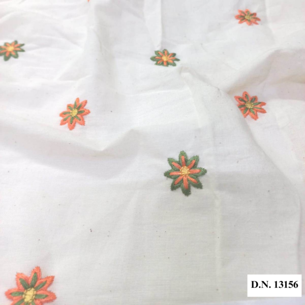 Purchase Premium Kora Cotton Butti for Saree Creation