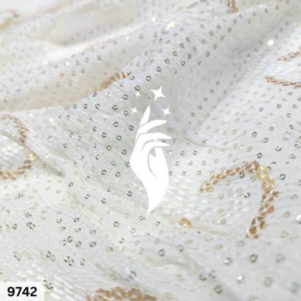 Madhav fashion Designer daman Embroidered fabric