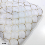 Madhav fashion Embroidered Sequins Jaal Pattern fabric