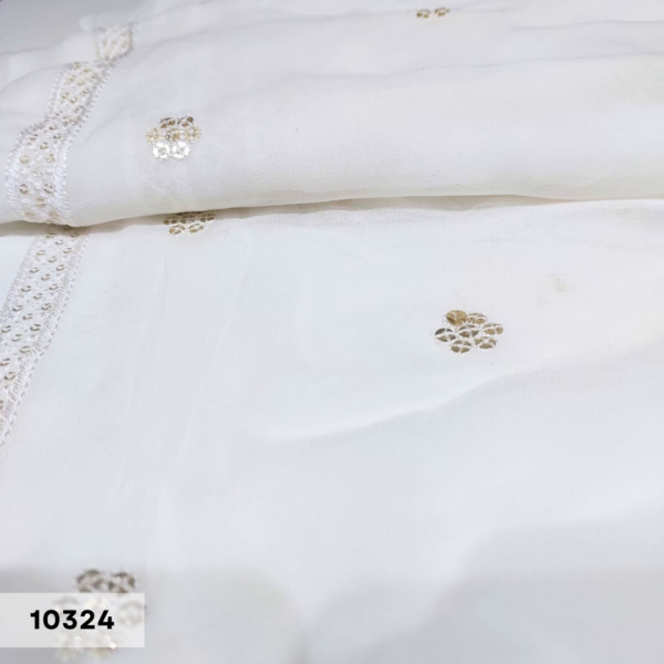 Madhav fashion Embroidered dupatta fabric