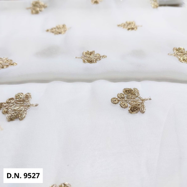 Georgette Buti Embroidery fabric