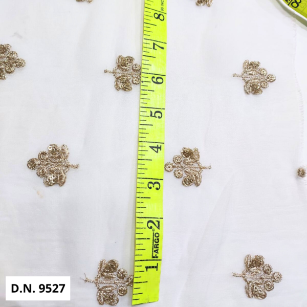 Madhav fashion Embroidered Buti fabric