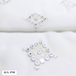Madhav fashion mirror work fabric for Lehenga
