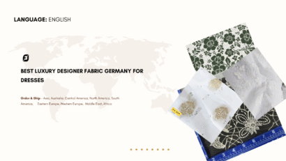 Designer Linen Thread Work Embroidery Fabric for Dresses