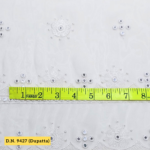 Madhav fashion Ready mirror work white dupatta