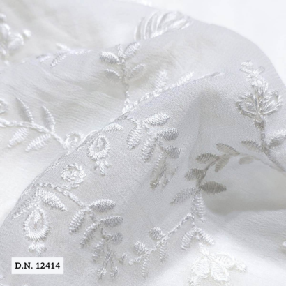 Shop Now Premium Chikankari Embroidery fabric