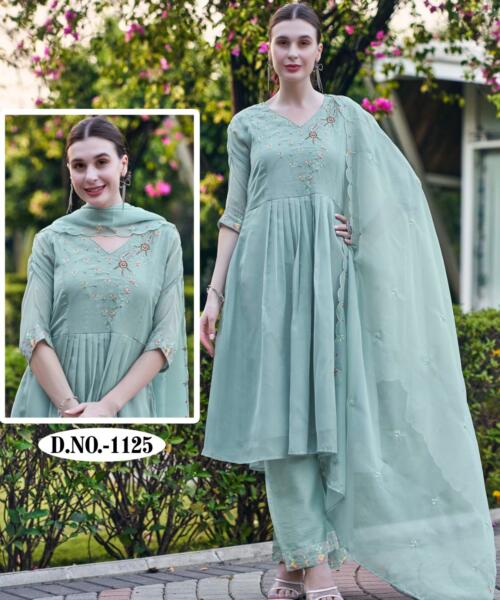 Buy Teal Green Punjabi Style Kurti: A Must-Have from Mora Couture