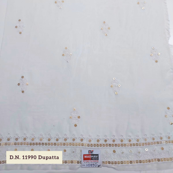 Dyeable Madhav fashion lucknowi lehenga fabric Set