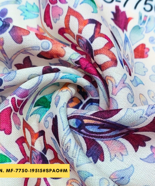 Best floral printed fabric for mens garment