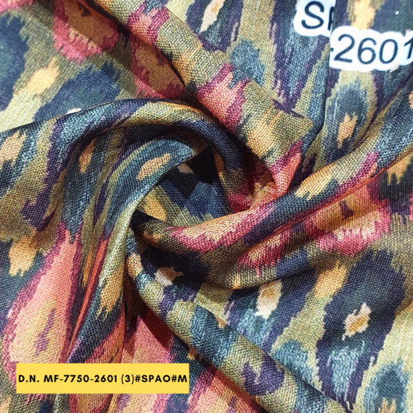 Buy Madhav fashion Ikat Print Fabric Online In India