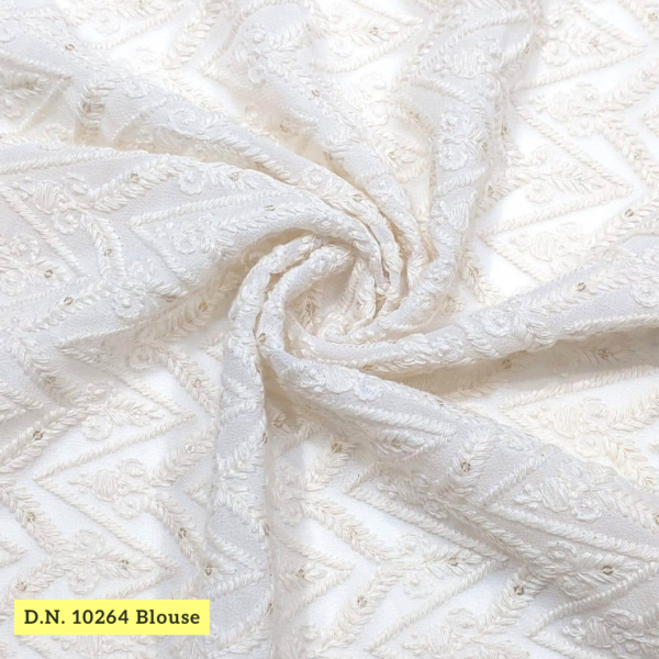 Embroidered Dupatta fabric