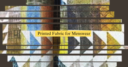 Menswear Printed fabric to Your Next Creation