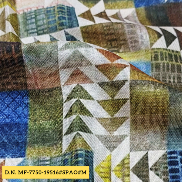 Shop Now Abstract Printed Fabric for Menswear