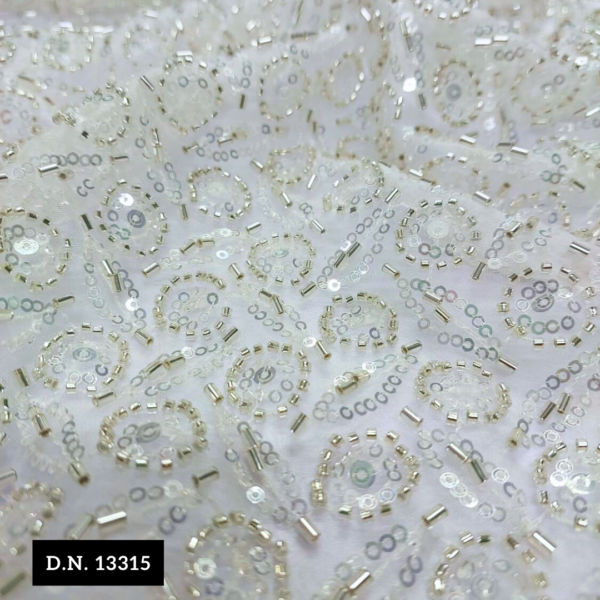 The Leader in Heavy Beaded Lace Fabric & Sequined Mesh