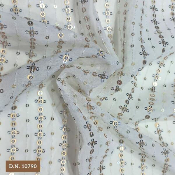 Daman Embroidery fabric for Lehenga